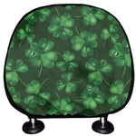Watercolor Saint Patrick's Day Print Car Headrest Covers