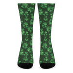 Watercolor Saint Patrick's Day Print Crew Socks