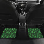 Watercolor Saint Patrick's Day Print Front and Back Car Floor Mats