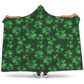 Watercolor Saint Patrick's Day Print Hooded Blanket