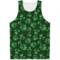 Watercolor Saint Patrick's Day Print Men's Tank Top