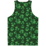 Watercolor Saint Patrick's Day Print Men's Tank Top