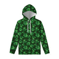 Watercolor Saint Patrick's Day Print Pullover Hoodie