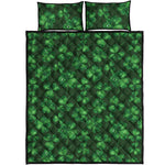 Watercolor Saint Patrick's Day Print Quilt Bed Set