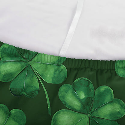 Watercolor Saint Patrick's Day Print Sofa Cover