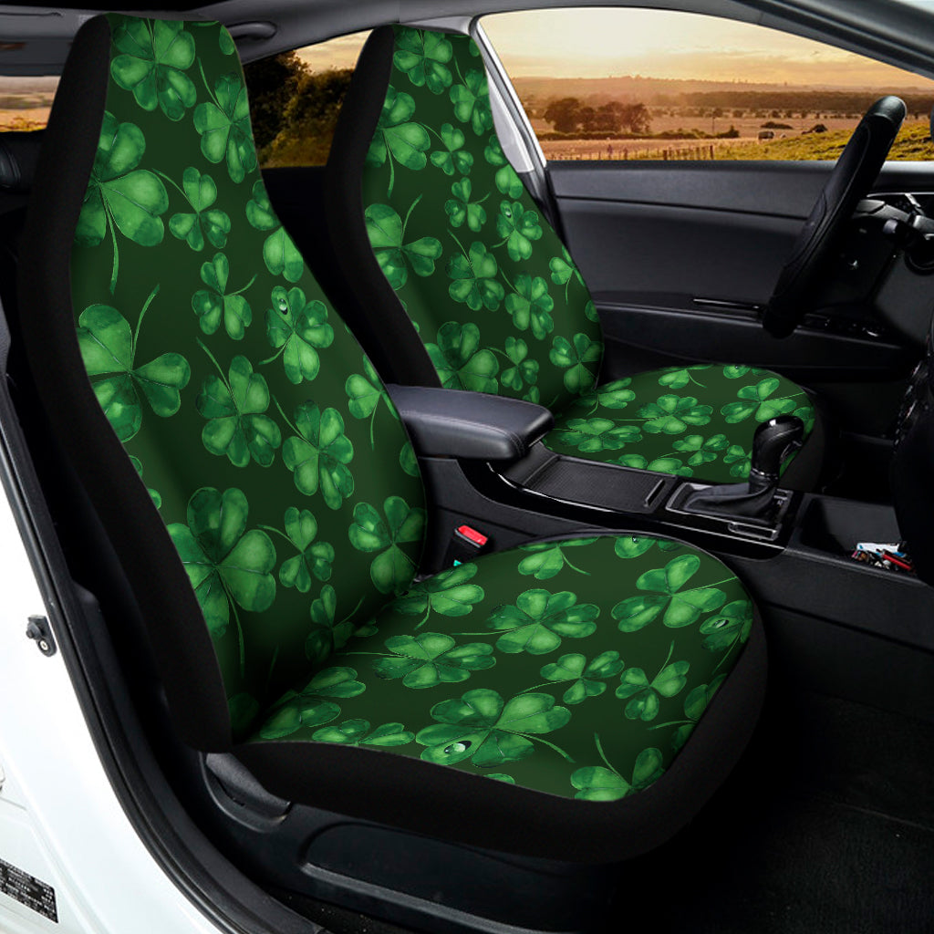 Watercolor Saint Patrick's Day Print Universal Fit Car Seat Covers