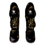 Watercolor Scorpio Zodiac Sign Print Muay Thai Shin Guard