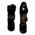 Watercolor Scorpio Zodiac Sign Print Muay Thai Shin Guard