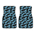 Watercolor Seahorse Pattern Print Front Car Floor Mats