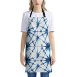 Watercolor Shibori Pattern Print Apron