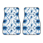 Watercolor Shibori Pattern Print Front Car Floor Mats