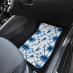 Watercolor Shibori Pattern Print Front Car Floor Mats