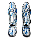 Watercolor Shibori Pattern Print Muay Thai Shin Guard