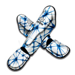 Watercolor Shibori Pattern Print Muay Thai Shin Guard