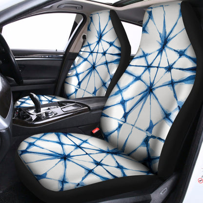 Watercolor Shibori Pattern Print Universal Fit Car Seat Covers