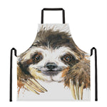 Watercolor Sloth Print Apron