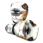 Watercolor Sloth Print Boxing Gloves