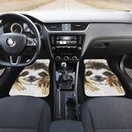 Watercolor Sloth Print Front Car Floor Mats