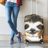 Watercolor Sloth Print Luggage Cover