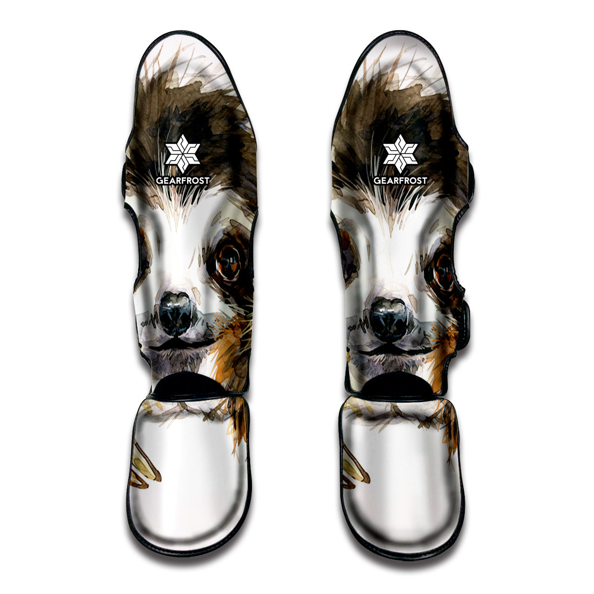Watercolor Sloth Print Muay Thai Shin Guard