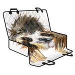 Watercolor Sloth Print Pet Car Back Seat Cover