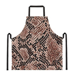 Watercolor Snakeskin Print Apron