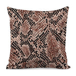 Watercolor Snakeskin Print Pillow Cover