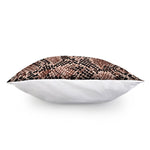Watercolor Snakeskin Print Pillow Cover