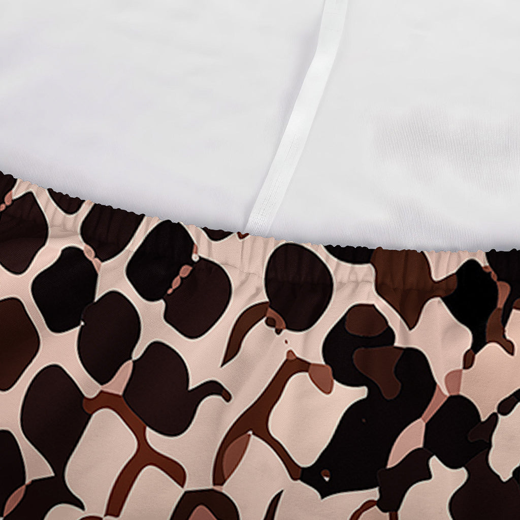 Watercolor Snakeskin Print Sofa Cover