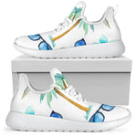 Watercolor Surfing Pattern Print Mesh Knit Shoes GearFrost