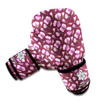 Watercolor Sweet Pea Pattern Print Boxing Gloves