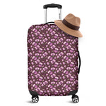 Watercolor Sweet Pea Pattern Print Luggage Cover