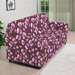 Watercolor Sweet Pea Pattern Print Sofa Cover