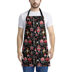 Watercolor Tattoo Print Apron