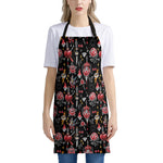 Watercolor Tattoo Print Apron