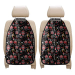 Watercolor Tattoo Print Car Seat Organizers