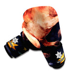 Watercolor Taurus Zodiac Sign Print Boxing Gloves