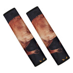 Watercolor Taurus Zodiac Sign Print Car Seat Belt Covers