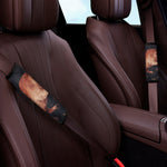 Watercolor Taurus Zodiac Sign Print Car Seat Belt Covers