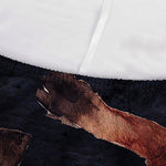 Watercolor Taurus Zodiac Sign Print Sofa Cover