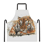 Watercolor Tiger Print Apron