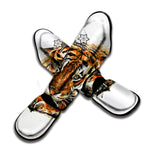 Watercolor Tiger Print Muay Thai Shin Guard