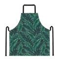 Watercolor Tropical Leaf Pattern Print Apron