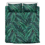 Watercolor Tropical Leaf Pattern Print Duvet Cover Bedding Set