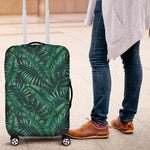 Watercolor Tropical Leaf Pattern Print Luggage Cover GearFrost