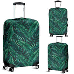 Watercolor Tropical Leaf Pattern Print Luggage Cover GearFrost