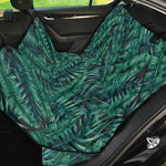 Watercolor Tropical Leaf Pattern Print Pet Car Back Seat Cover
