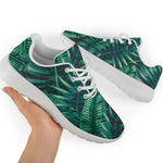 Watercolor Tropical Leaf Pattern Print Sport Shoes GearFrost