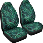 Watercolor Tropical Leaf Pattern Print Universal Fit Car Seat Covers