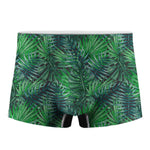 Watercolor Tropical Leaves Pattern Print Men's Boxer Briefs